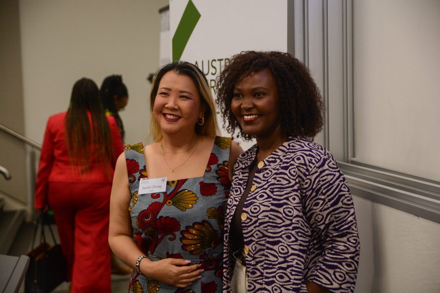 Sarah Chong and Catherine Jonathan