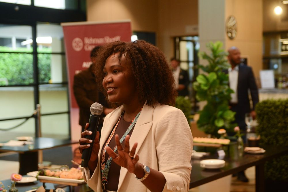 Catherine Jonathan speaking