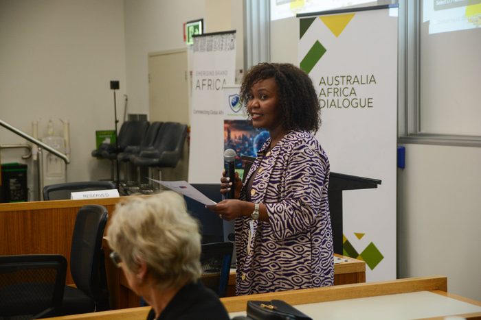 Catherine Jonathan speaking